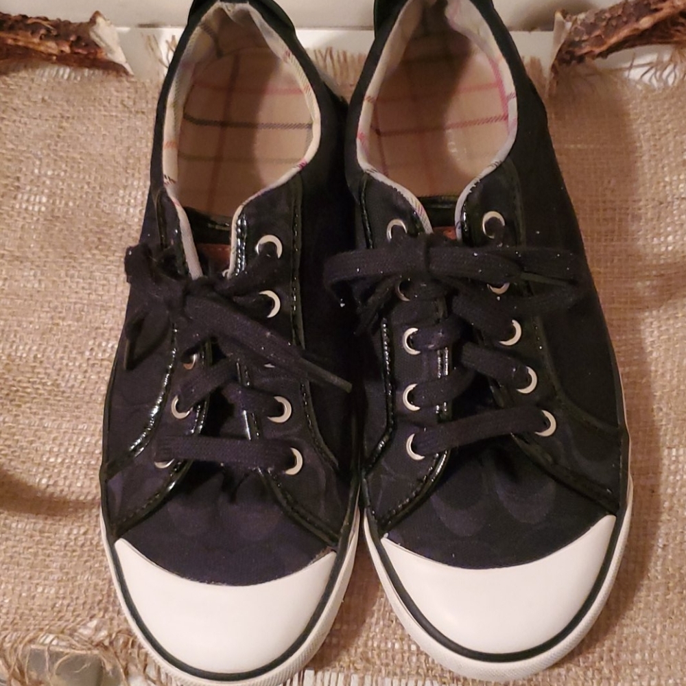 Black Coach shoes